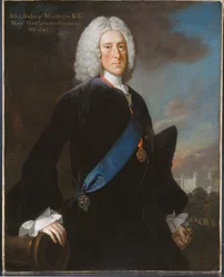 General John, 2. Herzog von Montagu (ca. 1688-1749) Generalmeister der Artillerie, ca. 1740